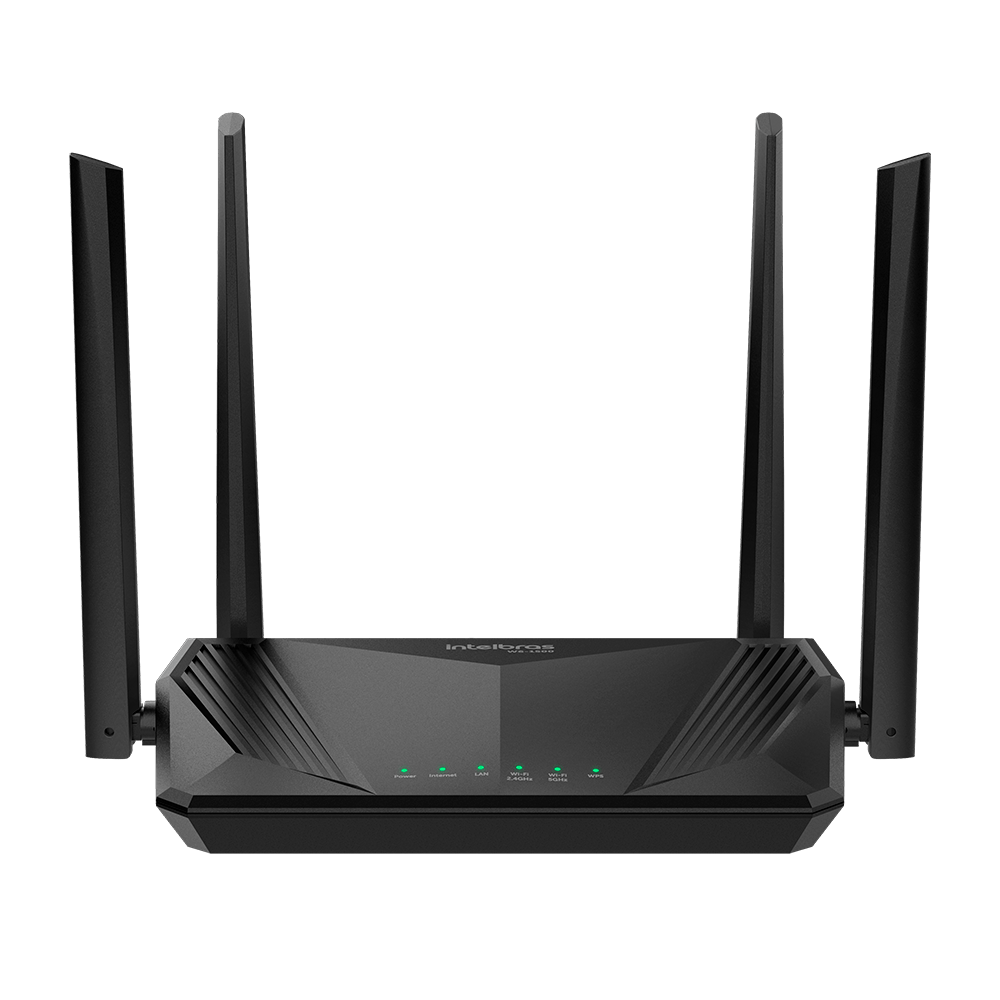 Roteador Wi-Fi 6 Dual Band W6-1500 Preto