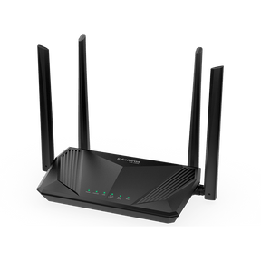 Roteador Wi-Fi 6 Dual Band W6-1500 Preto