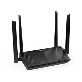 Roteador Wi-Fi 6 Dual Band W6-1500 Preto