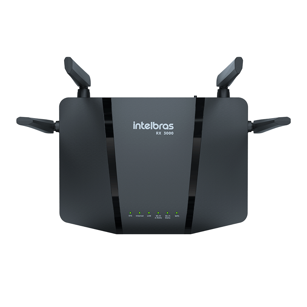 Roteador Wireless RX 3000 Preto